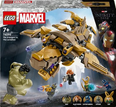 LEGO Marvel The Avengers vs. The Leviathan Toy Playset 76290