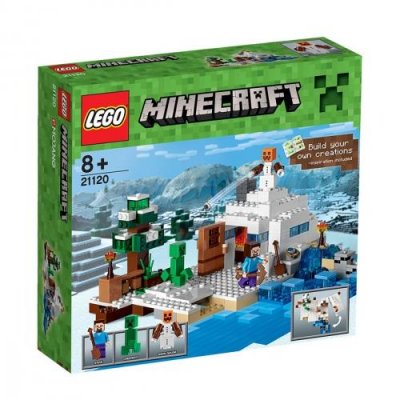 LEGO Minecraft 21120 La Cachette dans la neige 