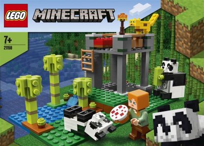 LEGO Minecraft 21158 La garderie des pandas