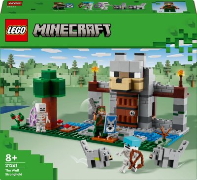 LEGO&reg; Minecraft&reg; 21261 La forteresse du loup 