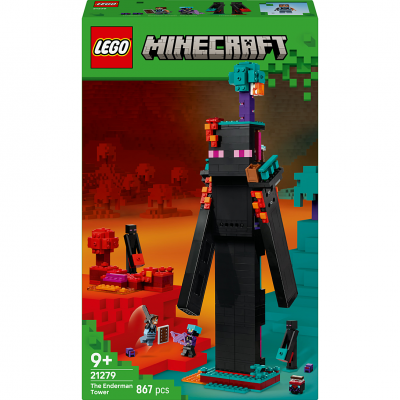 LEGO&reg; Minecraft&reg; The Enderman Tower Toy for Kids, Gamer Gift 21279