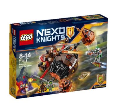 LEGO NEXO KNIGHTS 70313 L'&eacute;crase-lave de Moltor 