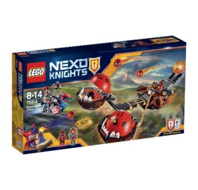 LEGO NEXO KNIGHTS 70314 Le chariot du chaos du ma&icirc;tre des b&ecirc;tes 