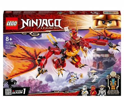 LEGO Ninjago 71753 L'attaque du dragon de feu 