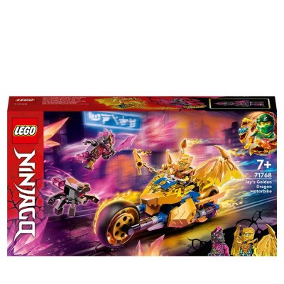 LEGO Ninjago 71768 La moto dragon d&rsquo;or de Jay 