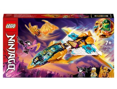 LEGO Ninjago 71770 Le jet dragon d&rsquo;or de Zane 