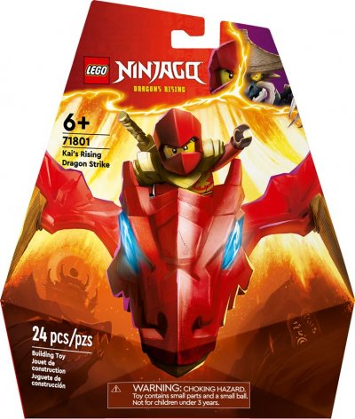 LEGO&reg; NINJAGO&reg; 71801 L&rsquo;attaque du dragon rebelle de Kai