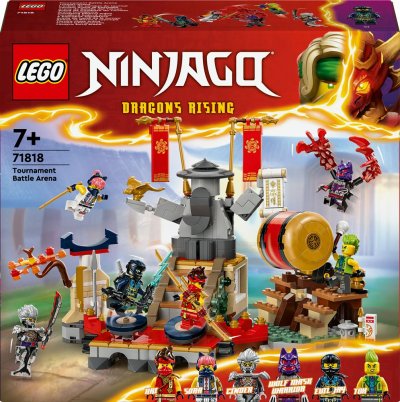 LEGO&reg; Ninjago&reg; 71818 L&rsquo;ar&egrave;ne de combat du tournoi 
