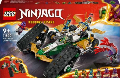 LEGO&reg; Ninjago&reg; 71820 Le v&eacute;hicule combin&eacute; de l&rsquo;&eacute;quipe des ninjas 