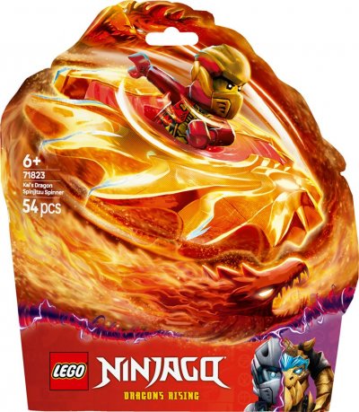 LEGO NINJAGO 71823 La toupie Spinjitzu du dragon de Kai - Jouet 6 ans