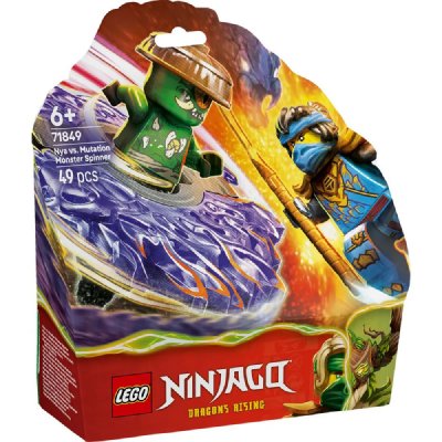LEGO&reg; Ninjago&reg; 71849 Nya contre la toupie du monstre mutant