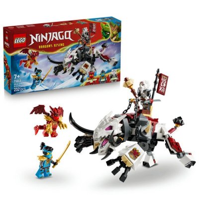 LEGO&reg; Ninjago&reg; 71863 Zilvar et Grimtak la b&ecirc;te draconique
