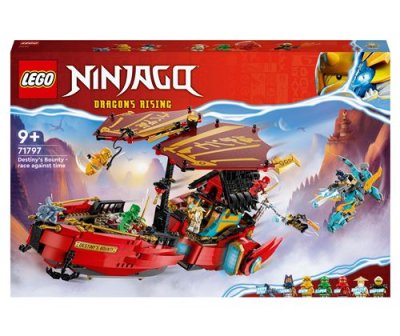 Lego Ninjago - Le Qg Des Ninjas - La Course Contre La Montre - 71797