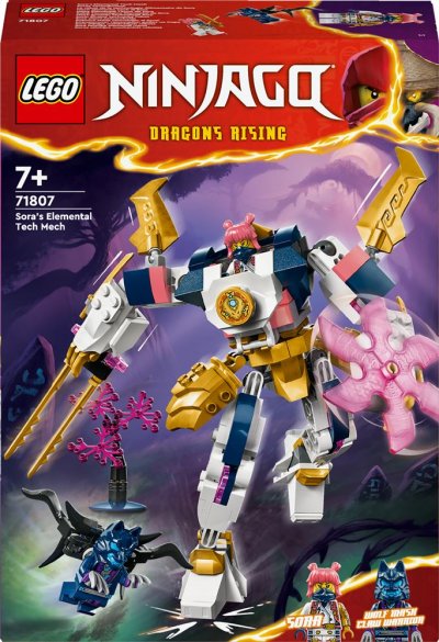 Lego Ninjago Le Robot &Eacute;l&eacute;mentaire De La Technologie De Sora 71807 Lego