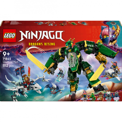 LEGO&reg; NINJAGO&reg; Lloyd&acute;s Jet Mech Ninja Toy Building Kit 71845