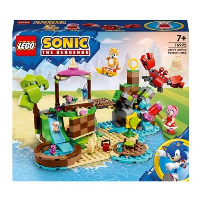 LEGO&reg; Sonic 76992 L'&icirc;le de sauvetage des animaux d'Amy
