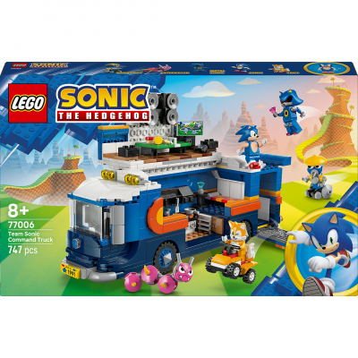 LEGO Sonic the Hedgehog 77006 Le camion de contr&ocirc;le de l'&eacute;quipe Sonic