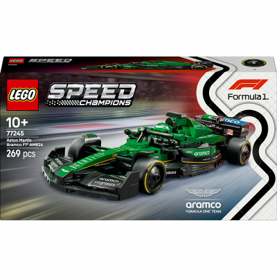 LEGO Speed Champions Aston Martin Aramco F1 AMR24 Race Car 77245