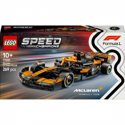 LEGO&reg; Speed Champions McLaren F1&reg; Team MCL38 Race Car Vehicle Set 7725