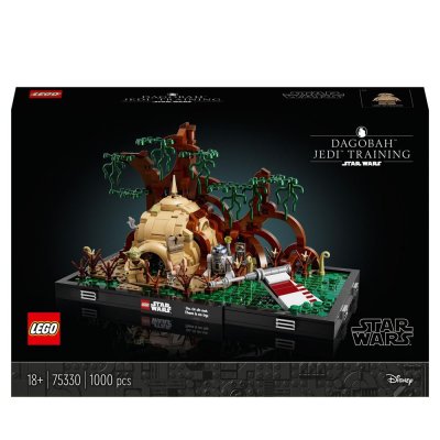 LEGO Star Wars 75330 Diorama de l&rsquo;entra&icirc;nement Jedi sur Dagobah 