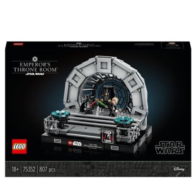 LEGO&reg; Star Wars 75352 Diorama de la salle du tr&ocirc;ne de l&rsquo;Empereur