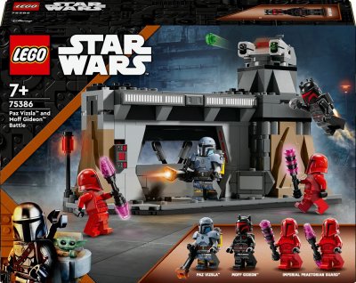 LEGO&reg; Star Wars&trade; 75386 Le combat de Paz Vizsla&trade; et Moff Gideon&trade; 