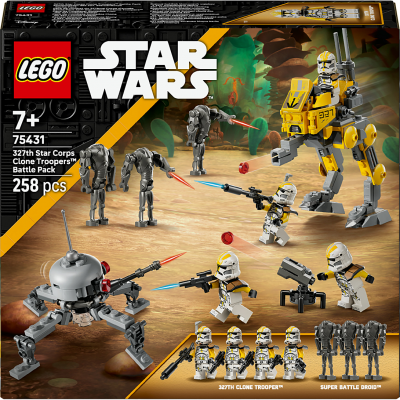 LEGO&reg; Star Wars&trade; 75431 Pack de combat du 327&egrave;me Corps d'arm&eacute;e 