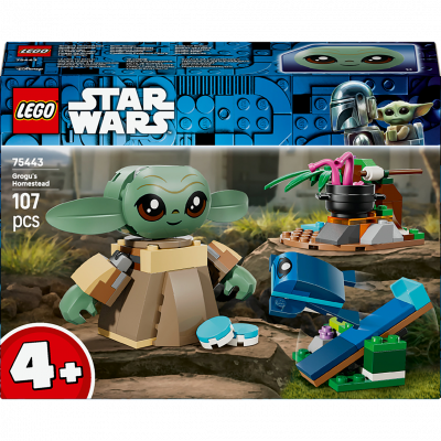 LEGO&reg; Star Wars&acute; - Chez Grogu - Jeu de Construction 4 ans - 75443