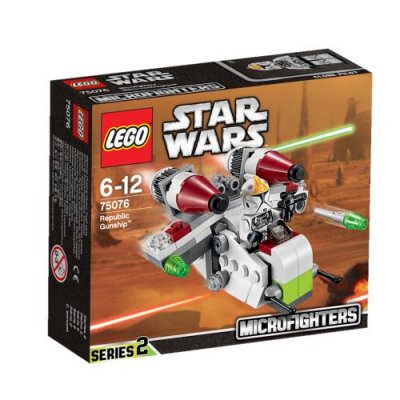 Lego Star Wars - L'h&eacute;licopt&egrave;re De Combat De La R&eacute;publique - 75076