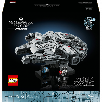 LEGO Star Wars Millennium Falcon Model Set for Adults 75375