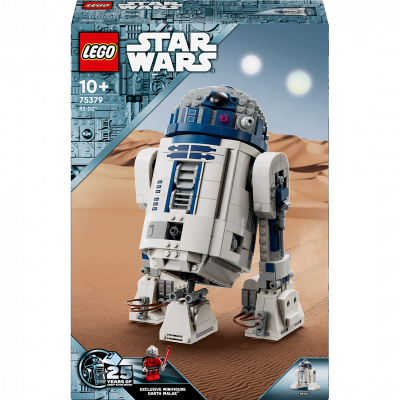 LEGO Star Wars R2-D2 Model, Buildable Toy Droid Figure 75379