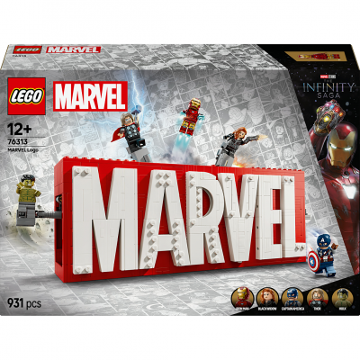 LEGO&reg; Super Heroes 76313 Logo Marvel et ses super-h&eacute;ros 