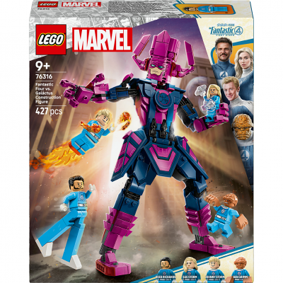 LEGO&reg; Super Heroes 76316 Les Quatre Fantastiques contre la figurine de Galactus 