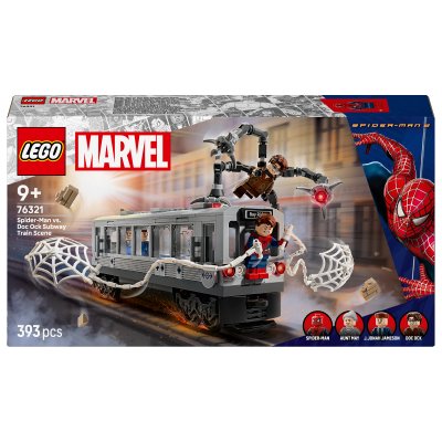 LEGO&reg; Super Heroes 76321 La sc&egrave;ne du train de Spider-Man et Docteur Octopus 