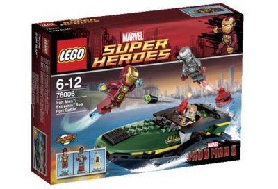 LEGO&reg; Super Heroes Marvel 76006 Iron Man la bataille du port Extremis