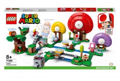 LEGO&nbsp;Super&nbsp;Mario 71368 Ensemble d'extension La chasse au tr&eacute;sor de Toad