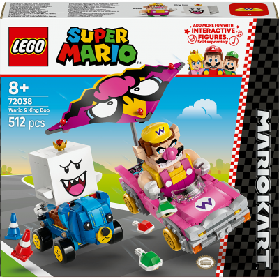 LEGO&reg; Super Mario&trade; 72038 Mario Kart&trade; &ndash; Wario et Roi Boo 