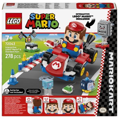 LEGO Super Mario Mario Interactif et Kart Standard 72043 LEGO