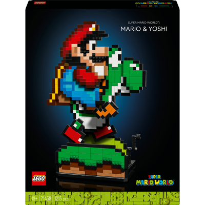 Lego Super Mario - Super Mario World Mario Et Yoshi - 71438