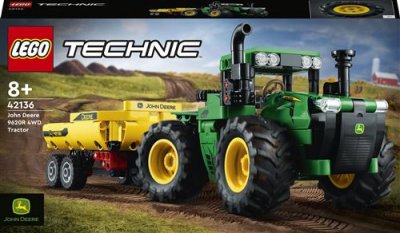 LEGO TECHNIC - 42136 - Tracteur John Deere 9620R 4WD 