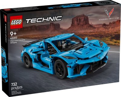 LEGO&reg; Technic 42217 Chevrolet Corvette Stingray bleue
