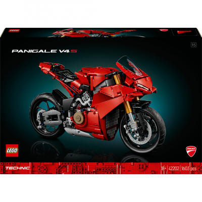 LEGO Technic Ducati Panigale V4 S Motorcycle Model Set 42202