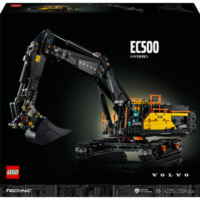 LEGO Technic Volvo EC500 Hybrid Excavator Building Set 42215