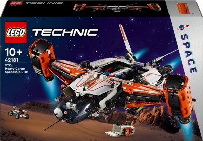 LEGO Technic VTOL Heavy Cargo Spaceship LT81, Space Plane Set 42181