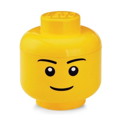 LEGO  T&ecirc;te de rangement  gar&ccedil;on - Taille L
