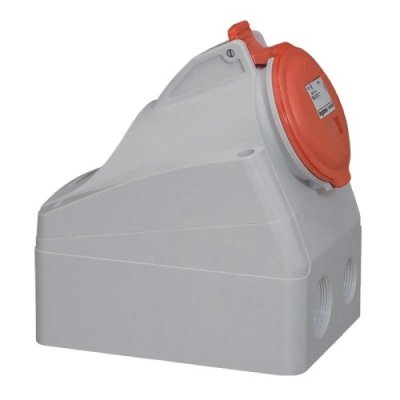 LEGRAND  555259 Prise saillie fixe P17 IP44 32A, 380V~ &agrave; 415V~, 3P+N+T