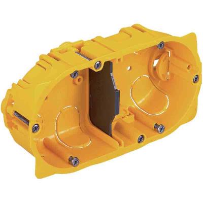 LEGRAND  Bo&icirc;te pour cloison s&egrave;che - 2 postes - P 40 mm - &Oslash;67 mm