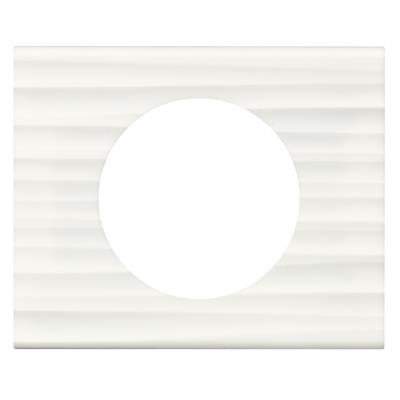 LEGRAND  Plaque c&eacute;liane 1 poste corian canelle