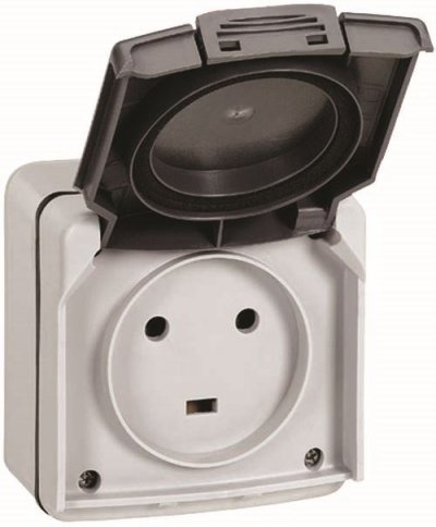 LEGRAND  Prise 2P+T 20 A en saillie Plexo
