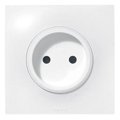 LEGRAND  - Prise de courant sans terre Neptune - 16A - Blanc